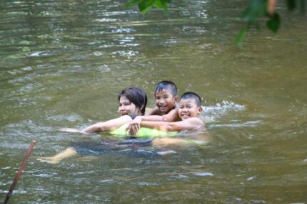 現在の画像に代替テキストがありません。ファイル名: タイで田舎暮らし（３９）田舎のスイミングスクール1.jpg